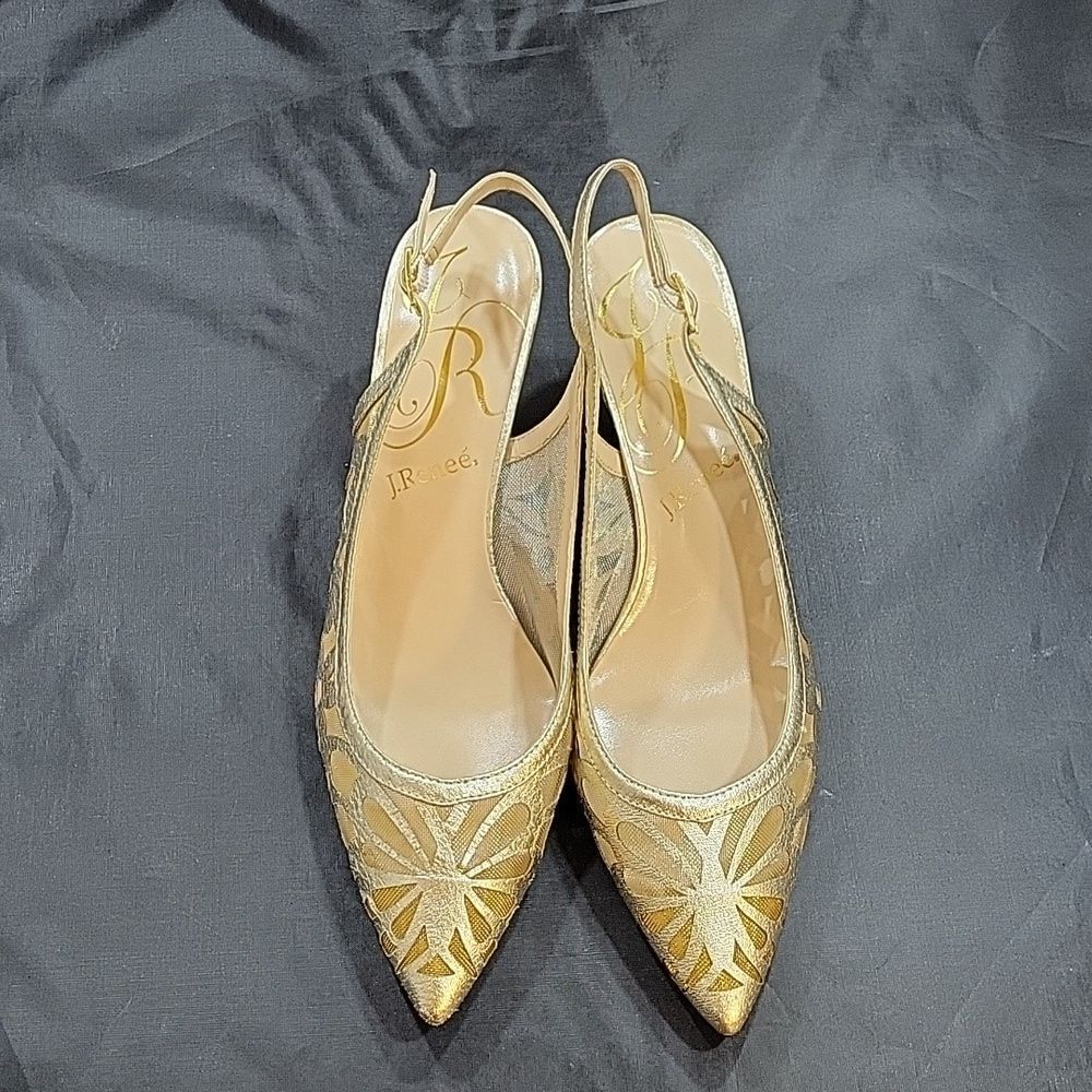 BRAND NEW J.RENEE  POINTED  TOE SLINGBACK SHOE